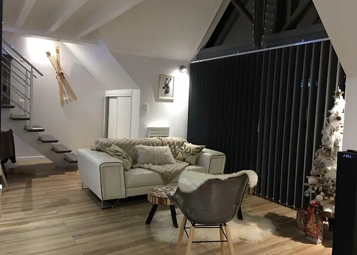 Loft Duplex Neuf 65m2 דירה *